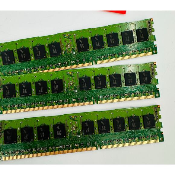 Micron MT18JSF1G72PZ-1G6E1HF 8GB 1RX4 PC3-12800R-11-11-C2 Server Memory Lot of 3 - Picture 6 of 7